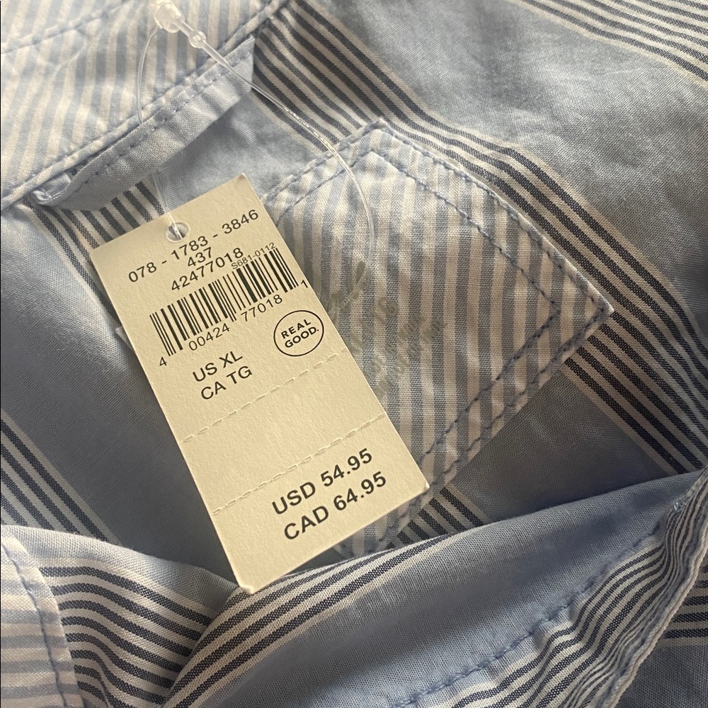 Aerie Good Day Button Down Shirt NWT XL - Picture 8 of 8